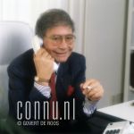 15-08-1990 Rob Out at Veronica office Hilversum Photo: Govert de Roos/Connu